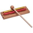 thumbnail image 1 of Chime Campanas de mesa de 2 tonos, campana de meditación, colorido, campana de viento, instrumento de percusión musical educativo con mazo Tomshoo Chime, 1 of 6