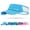 Sky Blue, variant on Sports Sun Visor Men Women Stretchy Visor Hat Breathable Cooling Print Sun Visor Hat