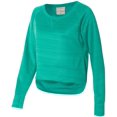 thumbnail image 3 of Ladies Striped Poly Fleece Hi-JA8663, 3 of 3
