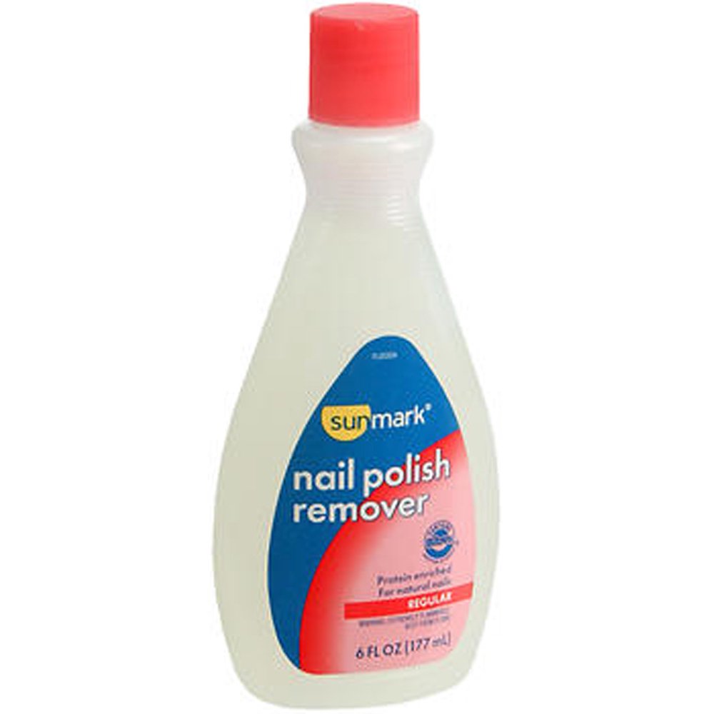 Sunmark Regular Nail Polish Remover, 6 Fl. Oz.