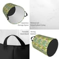thumbnail image 5 of Lsque Cartoon Panda And Leaf pattern Laundry Hamper Basket, Tall Woven Rope Hamper Basket for Clothes, Lightweight Storage Basket, Collapsible Waterproof-Medium, 5 of 8