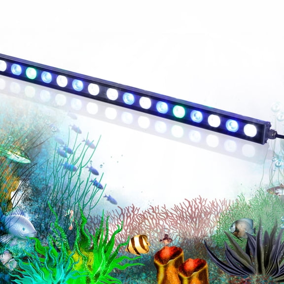 45incn led aquarium light strip bar white&blue spectrum fish Marine Reef Coral