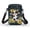 Cow Sunflower Print, variant on Chririnla Turtle Adjustable Shoulder Strap Cell Phone Purse for Running Travel, Lightweight Adjustable Case Strap Phone Purse Wallet