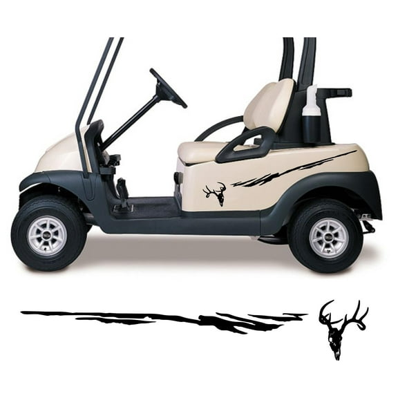 English Mount Golf Cart Decals Accessories Side by Side Racing Stickers Graphics GCTT08