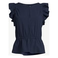 thumbnail image 6 of Free Assembly Women's Sleeveless Ruffle Top, 6 of 6