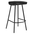 thumbnail image 3 of Modway Concord Backless Wood Counter Stools - Set of 2 in Black, 3 of 10