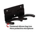 thumbnail image 2 of Microphone Holder,Wireless Microphone Holder for Mic Stand Wall Mounted Microphone Hanger Clip Doubl, 2 of 5