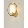 thumbnail image 2 of Maxim Lighting 25293OFNAB Chandeliers Natural Aged Brass Steel/Fabric Meridian, 2 of 4