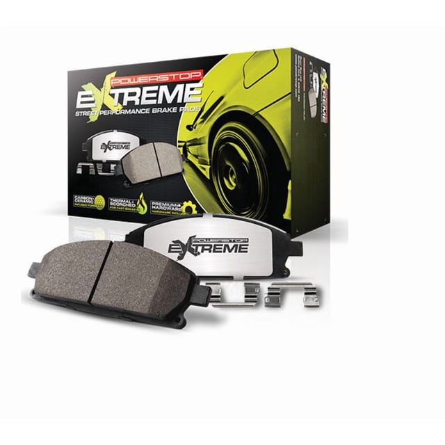 Power Stop Brake Pad Z26-1405 Z36 Extreme; FMSI Number D1405; Carbon Fiber Ceramic; Set Of 4