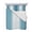 Sky Blue, White, variant on Quilts Twin-XL Size Bedding Set, Sage Green Striped Lightweight Quilted Comforter, Green White Ombre Farmhouse Gradient Soft Reversible Bedspread Coverlet with Pillow Covers for All Season, 68" x 98"
