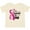 Natural, variant on Inktastic Breast Cancer Awareness I Support My Gigi with Pink Ribbon Boys or Girls Baby T-Shirt