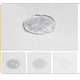 thumbnail image 4 of Xiao Hua Alfombra de baño, antideslizante, de felpa, peluda, lavable a máquina, para suelo, bañera y ducha, decoración de baño, gris y blanco, 40,6 x 60,9 cm, 4 of 5