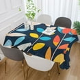 thumbnail image 2 of Yayeee Tablecloths for Rectangular Tables 54 x 54 inch Party Table Cover, Simple Floral, 2 of 6