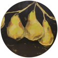 thumbnail image 1 of Empire Art Direct GCGR-94105-32 32 in. Circular Gold Pears Canvas Wall Art, 1 of 1