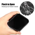 thumbnail image 3 of Unique Bargains Floral Makeup Bag Zipper Flower Cosmetic Pouch Black, 3 of 7