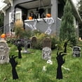 thumbnail image 5 of Uuiauoio Halloween Black Hands Yard Signs, Scary Hand Silhouette Lawn Sign with Stakes, Halloween Decorations for Outdoor Yard Lawn Garden, 5 of 6