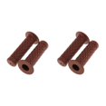 thumbnail image 4 of relayinert Vintage Motorcycle Handlebars Grips 7/8 22mm Universal Timeless Comfortable Grip Brown 2Set, 4 of 6