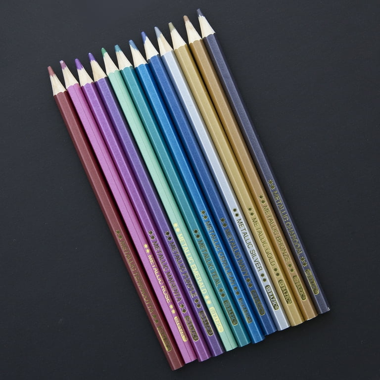 BAZIC 12 Color Pencils Designer Series Bazic Products