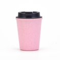 thumbnail image 1 of Double Layer Water Cup Portable Mini Wheat Straw Coffee Cup, 1 of 4