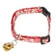 thumbnail image 2 of Collar para Gato,Collar para Gato de Estilo japonés, Collar para Gatito Chirimen japonés, Collar para Gato con Campana, Claridad Notable, 2 of 8
