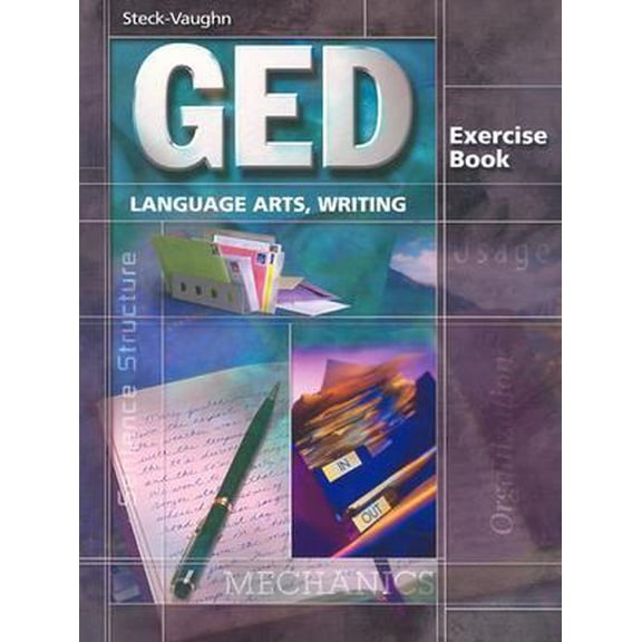 Pre-Owned GED Exercise Books: Student Workbook Language Arts, Writing (Paperback) 0739836064 9780739836064