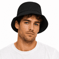 thumbnail image 3 of American Trends Bucket Hat for Men and Women Sun Hat with UV Protection for Outdoor Sports Beach Packable Summer Hats Black, 3 of 8