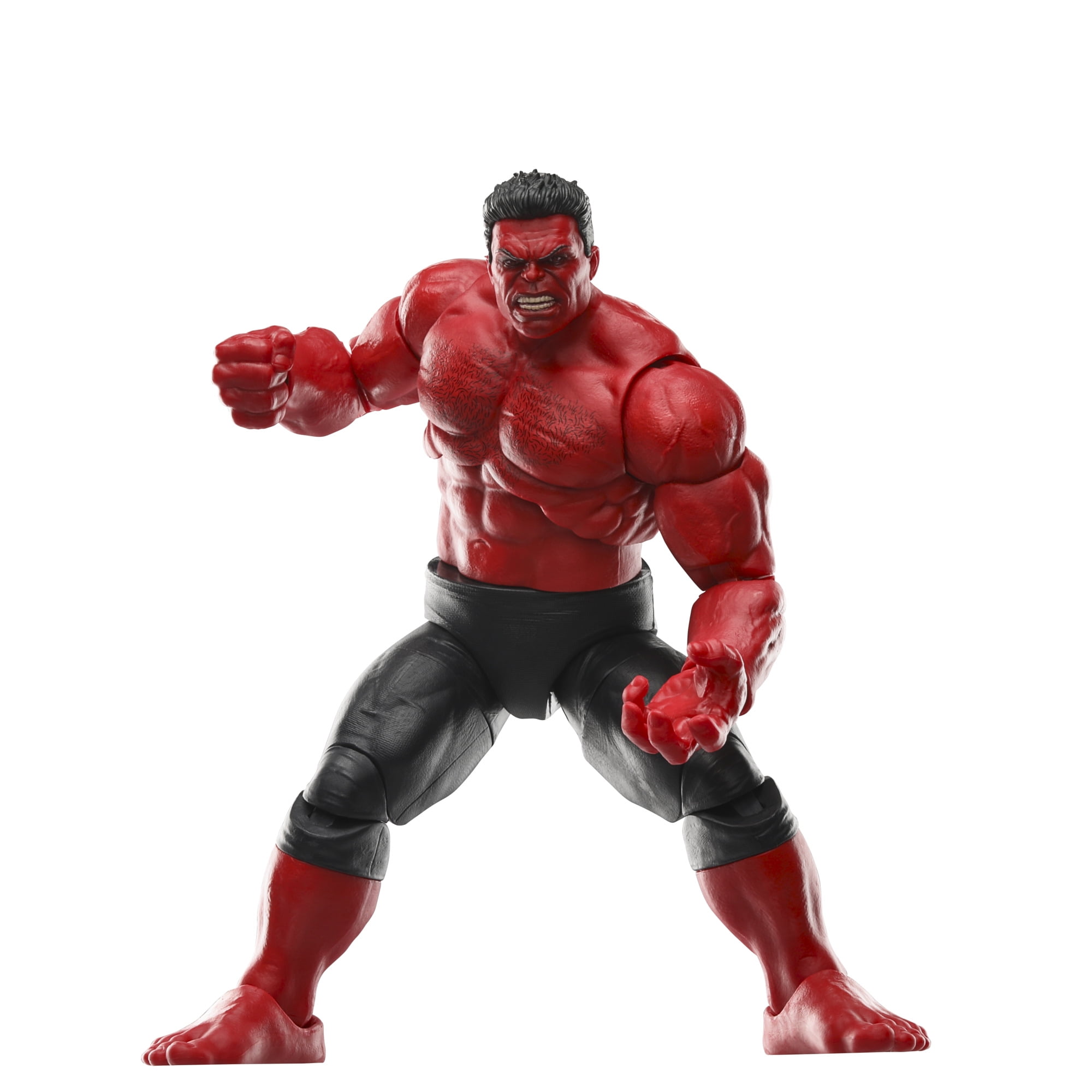 Marvel Legends Series Red Hulk, Captain America: Brave New World Deluxe Action Figure (6”)