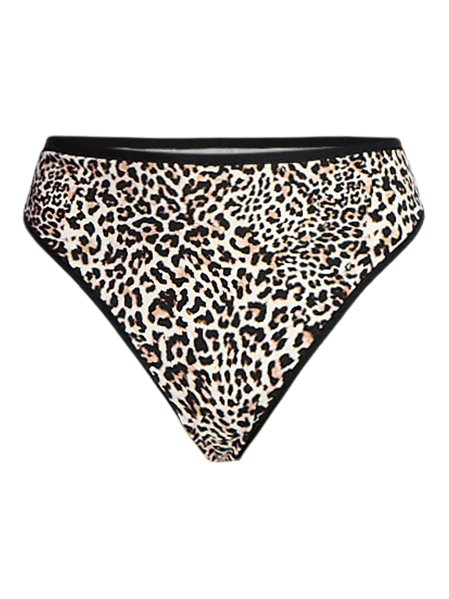 Joyspun Women's Plus Cotton-Blend Thong Panties, 3-Pack, Sizes 1X-5X