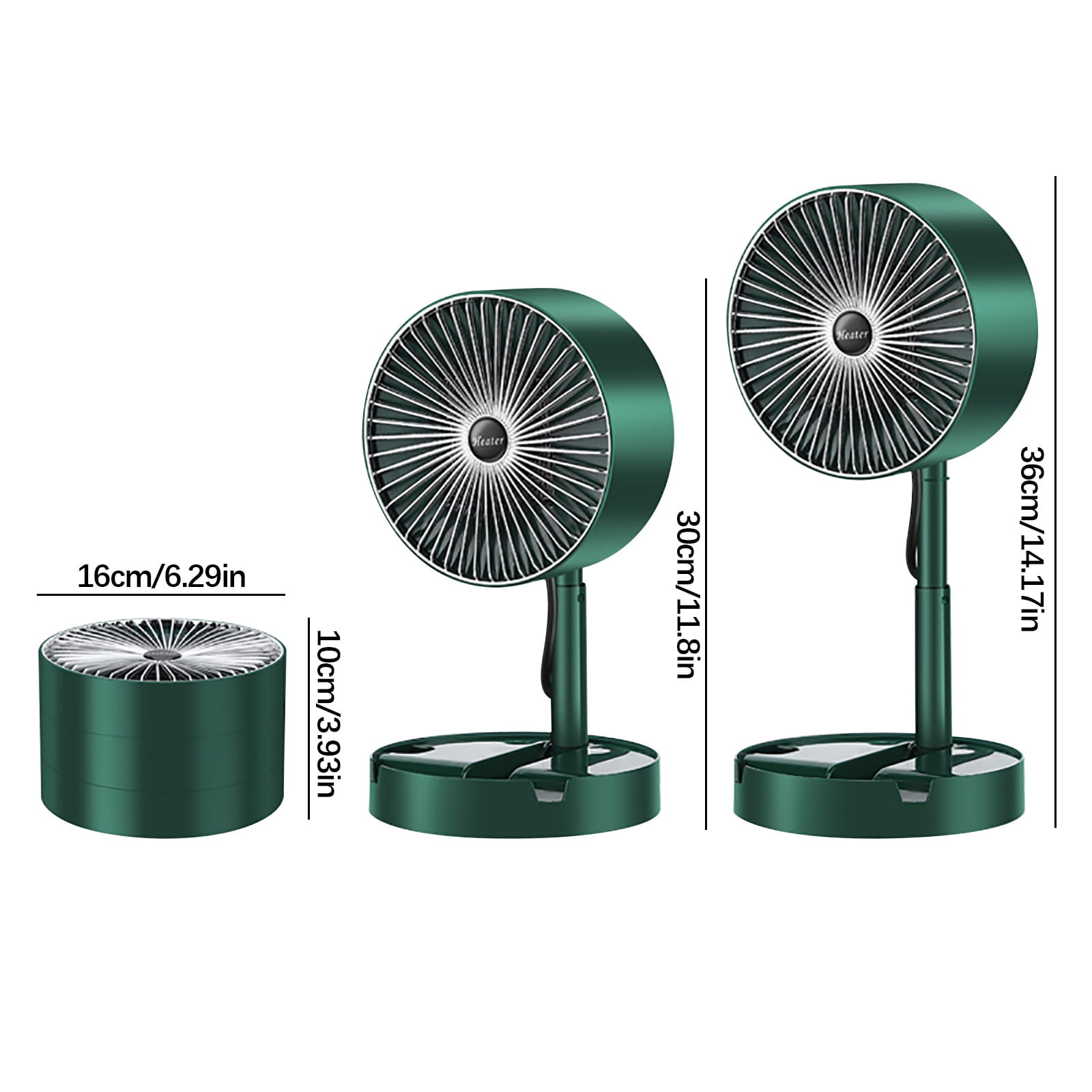 Vikakiooze 2023 Small Space Heater for Indoor Use, Portable Electric Heater  Fan, Winter Desk Heater for Office, Folding Retractable Room Heater -  Walmart.com