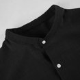 thumbnail image 3 of KaLI_store Men Shirts Men's Long Sleeve Button Down Shirts Turn Down Collar Solid Casual Blouse, 3 of 5