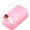 pink, variant on 30 Holes Nail Drill Bits Storage Box Clear Manicure Case Organizer Grinding Head Holder Toolbox Polishing Display Rack