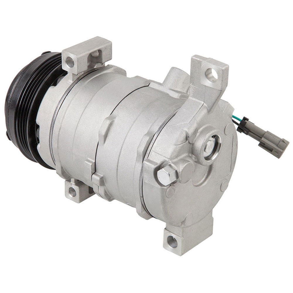 AC Compressor & A/C Clutch For Chevy Silverado Suburban Tahoe Avalanche Colorado Express GMC Sierra Yukon Canyon Savana - BuyAutoParts