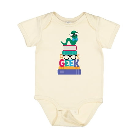 

Inktastic Book Geek Bookworm Reading Gift Baby Boy or Baby Girl Bodysuit