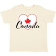 thumbnail image 3 of Inktastic Canada-heart and Maple Leaf Boys or Girls Toddler T-Shirt, 3 of 5