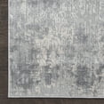 thumbnail image 4 of Nourison Rustic Textures Modern Abstract Ivory/Silver 7'10" x 10'6" Area Rug, (8' x 11'), 4 of 9