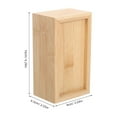 thumbnail image 2 of BESTYASH Trinket Chests Light Yellow Wooden Box For Personal Use 1Pack, 2 of 8
