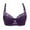 Purple, variant on Womens Lace Bra Sheer Balconette Underwire Unlined Everyday Bras Purple 90B