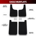thumbnail image 2 of Eagle Manufacturing Rabat Universel 12"x23 Pouces Noir - Mooncut/Front, 2 of 4