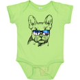 thumbnail image 3 of Inktastic French Bulldog Portrait with Sunglasses Boys or Girls Baby Bodysuit, 3 of 5