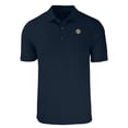 thumbnail image 2 of Men's Cutter & Buck Navy North Carolina Tar Heels Big & Tall Forge Eco Stretch Recycled Polo, 2 of 3