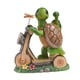 thumbnail image 4 of luz del césped,Estatuillas Estatua Esculturas Adornos ín,Turtle Riding Garden ,Patio de césped con escultura de animales a prueba de agua,Decoración Paisaje Baoblaze luz del césped, 4 of 9