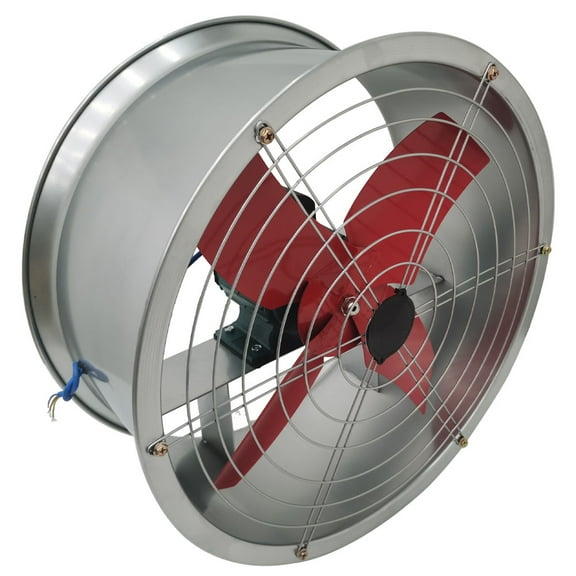 INTSUPERMAI 20 Inch Exhaust Fan Tube Axial Duct Fan Cylinder Pipe Fan 220V