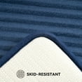 thumbnail image 5 of (3 pack) Mainstays Navy Performance Foam 17"x 24" Bath Rug, 5 of 9