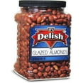 thumbnail image 4 of Gourmet Glazed Almonds by Its Delish, 40 Oz Jumbo Reusable Container Jar  Healthy Nuts, Vegan, Kosher, Non-GMO, No Artificial Flavors  Roasted and Lightly Sweetened for Salads, Snacking, Ice..., 4 of 5