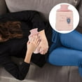 thumbnail image 3 of Miangastore 1Pc Durable Plush Hand Warmer Mini Hand Warmer Water Injection Hot Water Bag, 3 of 8