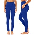 thumbnail image 3 of JnLxul Leggings for Women Casual Workout High Waisted Slim Stretchy Tights Yoga Pants with Pockets for Outdoor Running(3X-Large,Blue), 3 of 8