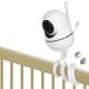 thumbnail image 1 of Soporte de Monitor de Bebe iTODOS para HelloBaby HB65 HB66 Blanco, 1 of 9