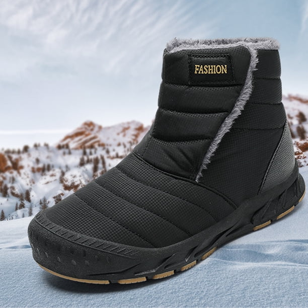 Botas de nieve Botas de nieve impermeables botines de senderismo zapatillas de deporte al aire libre para hombres para caminar senderismo Likrtyny Tenis De Mujer Tenis De Hombre