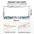 thumbnail image 7 of Aluminum License Plate Frame 2 Pack Car Exterior Accessory Car Tag Holder for Front Rear Plates Cars Decor Beautiful Watercolor Deer, 7 of 7