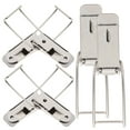 thumbnail image 2 of KAKOWELY door latch guard 6pcs Door Latch Guard Hinge Lock Key Latch For Door Door Hook Latch Gate Latch Pull Ring Stainless Steel Latch Stainless Steel Toggle Clamp, 2 of 4